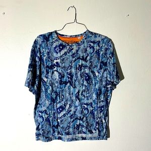 Robert Graham Blue Paisley Shirt